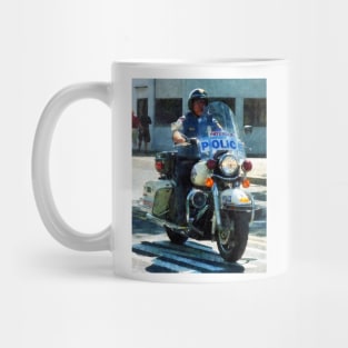 Police - Motorcycle Cop Mug